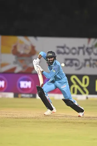 How Did Gulbarga Mystics Defeat Hubli Tigers by Four Wickets?
