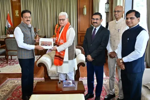 सिंहस्थ कुंभ मेला: गिरीश महाजन ने राज्यपाल जिष्णु देव वर्मा को 31 अक्टूबर के ध्वजारोहण का निमंत्रण दिया, राष्ट्रपति मुर्मु रहेंगी मुख्य अतिथि