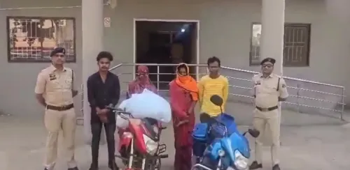 महासमुंद में ओडिशा से आ रहे 10 किलो गांजे के साथ 4 तस्कर गिरफ्तार, 2 महिलाएं भी शामिल