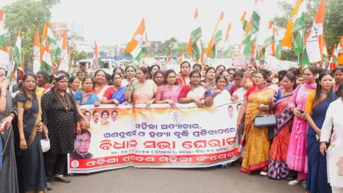 Why is Mahila Congress Protesting Against Rising Crimes Against Women in Odisha?