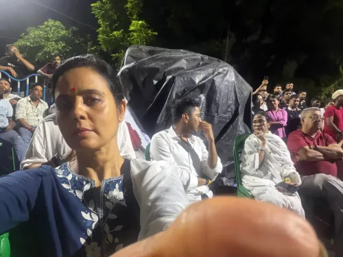 Mahua Moitra alleges BJP goons vandalised 21 July TMC stage
