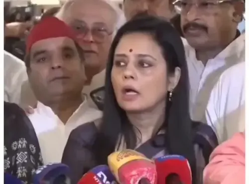 Mahua Moitra: Opposition walks out of All-Party meet over TMC MP 'parking'
