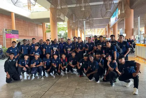 Malaysia U-21 hockey team lands in Bengaluru for 8-match India tour