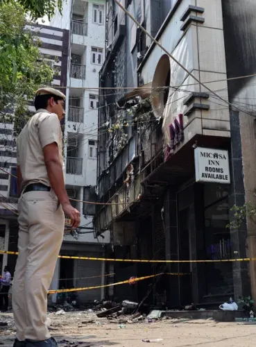 Malviya Nagar fire: Delhi Police hunt hotel owner Lokesh Bajaj after 21 killed