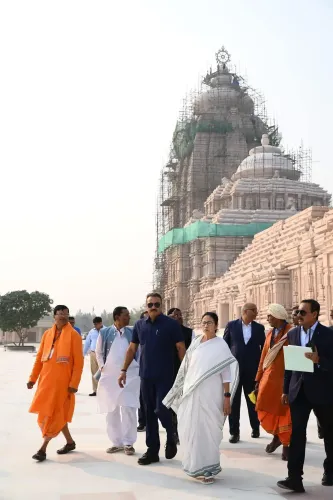 Mamata Sets Inauguration Date for Jagannath Temple in Digha, BJP Raises Concerns Over State Funding