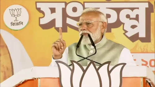 पीएम मोदी का दावा: ममता सरकार परिवर्तन की लहर को रोक नहीं पाएगी