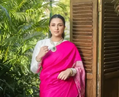 Did Parineeti Chopra Just Redefine Style in a Pink Saree?