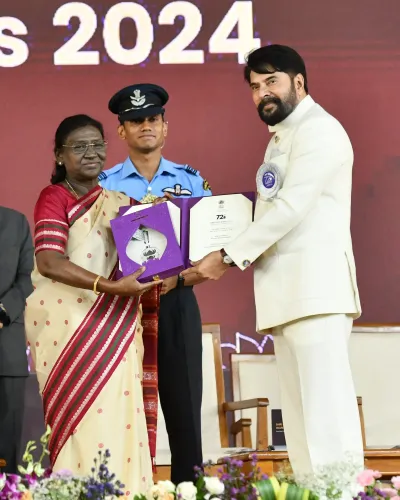 Mammootty wins National Award for Best Actor for 'Bramayugam' at 72nd NFA