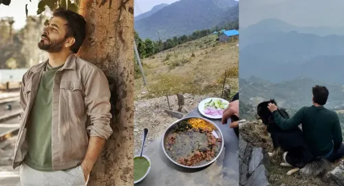 Manav Kaul Embraces the Enchantment of Uttarakhand and Relishes Traditional 'Pahadi' Cuisine
