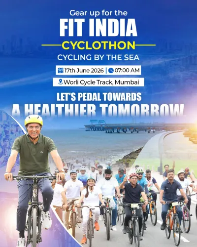 Mandaviya Gears Up for Morning Ride at Worli Cycle Track