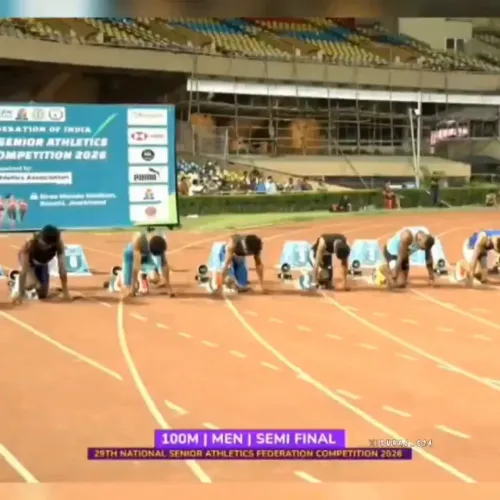 Mandaviya Hails Animesh Kujur's 100m National Record