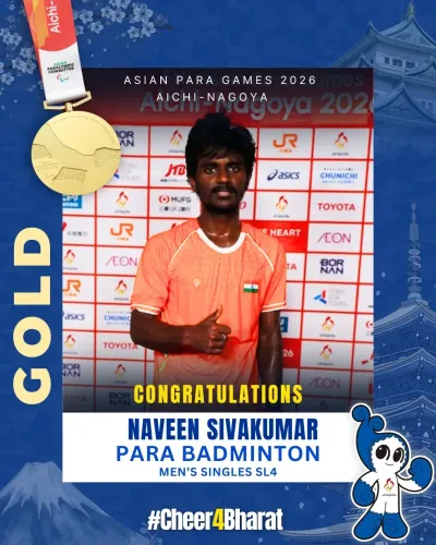 Mandaviya hails debutant Naveen's Para Games badminton gold