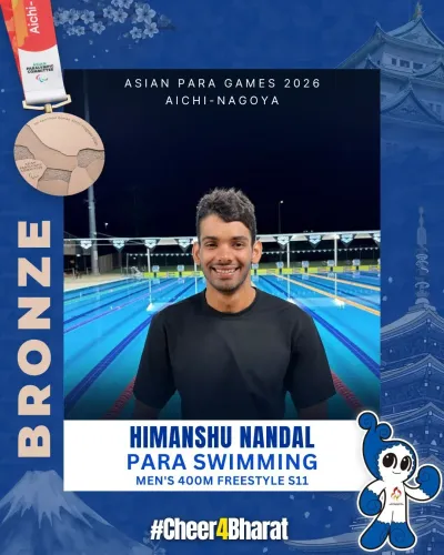 Mandaviya hails Himanshu Nandal's Bronze at Asian Para Games 2026