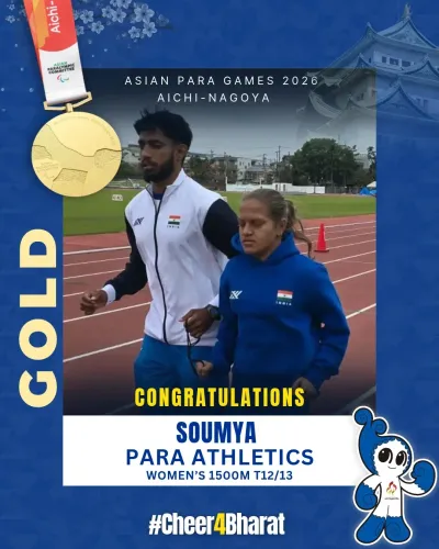 Mandaviya hails India's double podium in Women's 1500m T12/13
