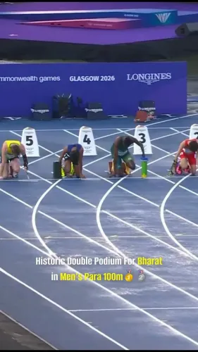 Mandaviya Hails India's Historic CWG Para 100m Gold-Silver Sweep