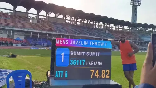 Mandaviya hails Sumit Antil's 74.82m World Record throw