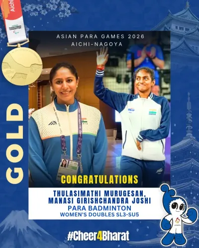 Mandaviya hails Thulasimathi & Manasi's Para Games gold