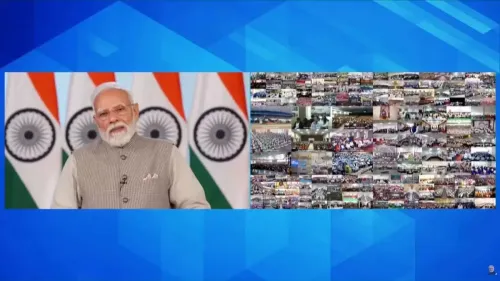 Mandaviya Highlights PM Modi's Praise for MY Bharat Anti-Drug Volunteers