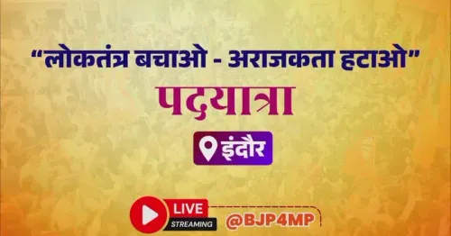 Mandaviya joins BJP's 'Save Democracy' march in Indore
