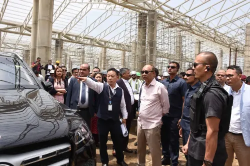 Manipur Chief Minister Evaluates Airport Expansion, Reaffirms Quality Commitment