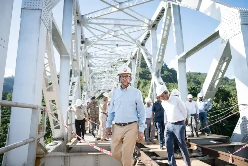 Did Manipur Guv Inspect the World’s Highest Railway Bridge Over Ijei River?