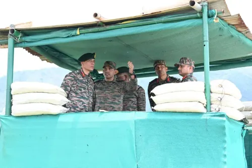 Lt Gen Girish Kalia reviews Red Shield Division readiness in Manipur forward areas