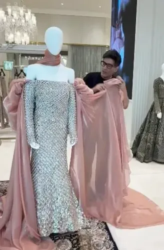 Manish Malhotra Offers a Glimpse of His Opulent Boutique in Dubai