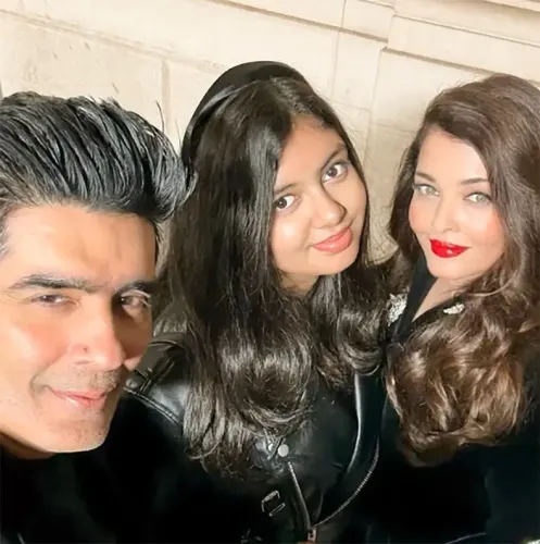 What Special Moments Did Manish Malhotra Capture with Aishwarya Rai and Aaradhya Bachchan at Paris Fashion Week?