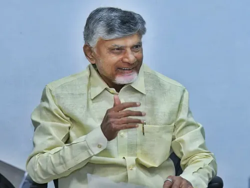 How Did Andhra CM Chandrababu Naidu Thank PM Modi for Anantapur's Water Conservation Efforts?