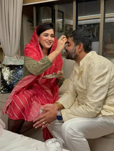Did Mannara Chopra Celebrate 'Bhai Dooj' with Priyanka Chopra's Brother Siddharth?