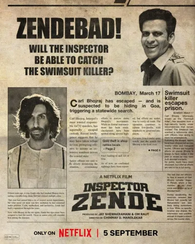 Will Manoj Bajpayee and Jim Sarbh's ‘Inspector Zende’ Captivate Audiences on September 5?