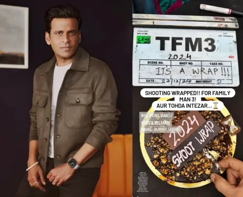 Manoj Bajpayee Completes Filming for Season 3 of 'The Family Man'