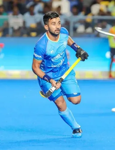 Manpreet Singh equals 412-cap Indian hockey record set by Dilip Tirkey