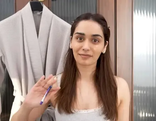 Why Does Manushi Chhillar Feel Nervous Sharing Her Morning Skincare Routine?