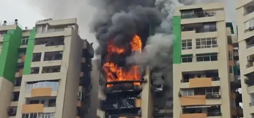 Ghaziabad fire guts 8 flats in Indirapuram's Gaur Green Avenue society