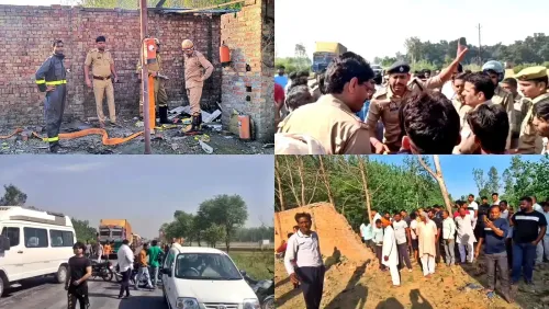 Tragic Firecracker Factory Explosion Claims Lives in Deoband, Saharanpur