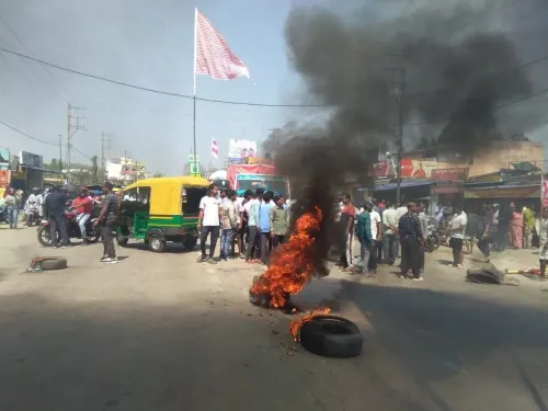 Massive Demonstrations Erupt in Ranchi Following Shopkeeper's Murder; Markets Closed, Roads Blocked