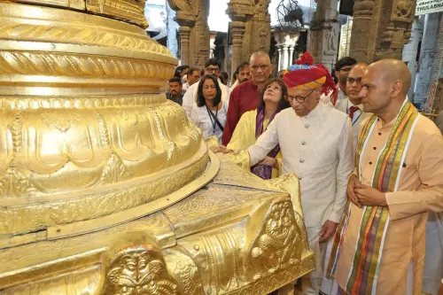 Did Mauritius PM Offer Prayers at Tirumala Temple in Tirupati?