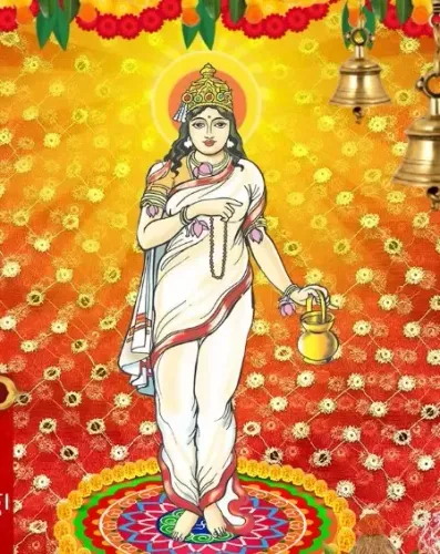 How does Goddess Brahmacharini inspire courage and restraint?