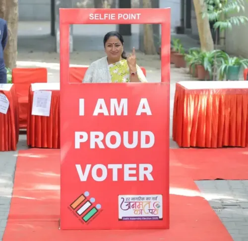 Did Delhi CM Participate in the MCD Bypoll Voting?