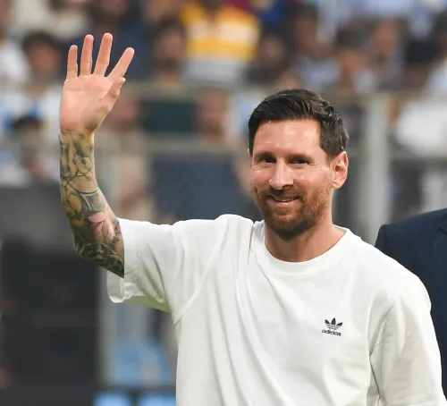 Did Messi Just Arrive in Delhi for His G.O.A.T Tour Finale?