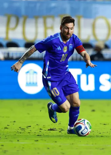 Did Messi Surpass Neymar in International Assists During Argentina's 6-0 Victory Over Puerto Rico?