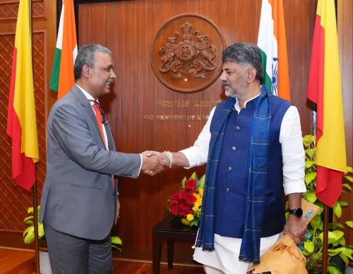 MIB Secretary calls on CM Shivakumar at Vidhana Soudha