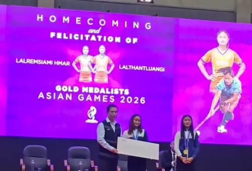लालरेमसियामी के गोल से भारत को एशियन गेम्स 2026 गोल्ड, मिजोरम की दोनों खिलाड़ियों को ₹40-40 लाख सम्मान