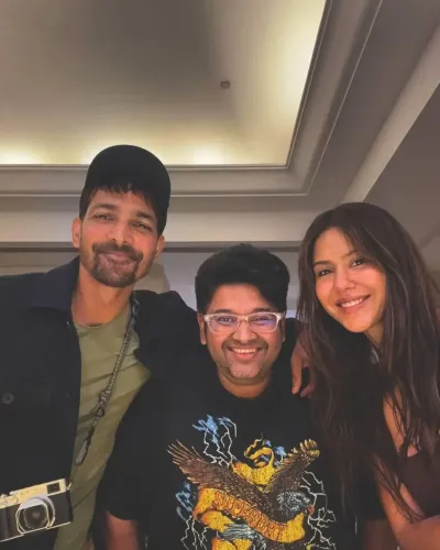 How Did Milap Zaveri Celebrate 2025 Thanks to Harshvardhan Rane & Sonam Bajwa?