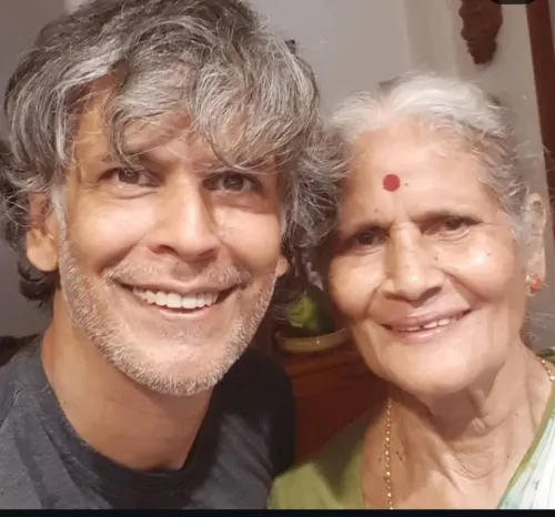 Milind Soman's 86-Year-Old Mother Walks 30 km: The Secret to Her Fitness
