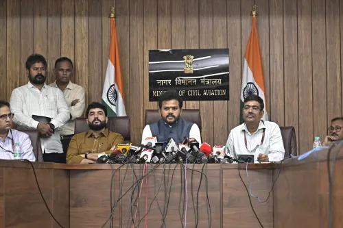 Is the minister addressing the crash as a 'humanitarian priority' and reaffirming India’s global standing in aviation safety?