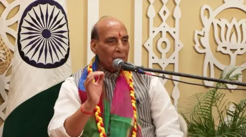 राजनाथ सिंह बोले — मिसाइल हो, मर्यादा न हो तो शक्ति अधूरी; AI हो, राष्ट्र-चेतना न हो तो विकास अधूरा