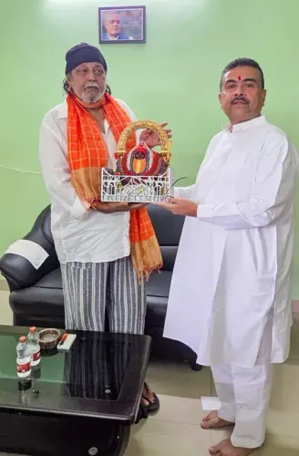 Mithun Chakraborty named West Bengal cultural advisor as CM Adhikari unveils ₹25 crore film centre