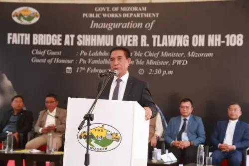 Did Mizoram CM Just Inaugurate a Game-Changing Bridge Over the Tlawng River for Connectivity with Tripura and Bangladesh?